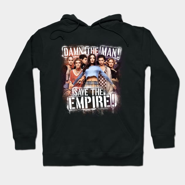 Damn The Man Hoodie by Get Rad MERCH!